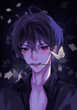 my boyfriend is a black rose